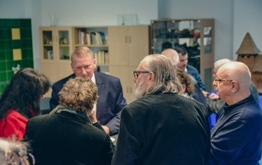 Odsłonięcie tablicy upamiętniającej ofiary Tragedii G&oacute;rnośląskiej w Marklowicach 50