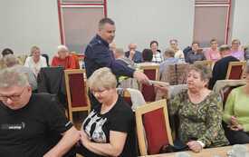 Spotkanie z Policją dla Senior&oacute;w - &bdquo;Nie daj się oszukać!&rdquo; 5