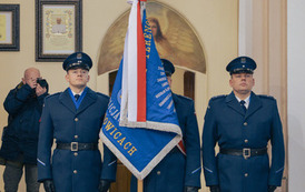 Upamiętnienie funkcjonariuszy Policji Państwowej oraz Policji Wojew&oacute;dztwa Śląskiego pochodzących z Marklowic 3