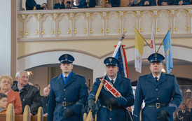 Upamiętnienie funkcjonariuszy Policji Państwowej oraz Policji Wojew&oacute;dztwa Śląskiego pochodzących z Marklowic 4