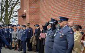 Upamiętnienie funkcjonariuszy Policji Państwowej oraz Policji Wojew&oacute;dztwa Śląskiego pochodzących z Marklowic 30