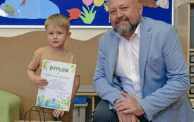 Wręczenie nagr&oacute;d konkurs Marklowice w 2050 roku 1
