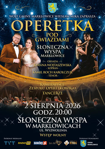 Plakat do wydarzenia "Operetka pod gwiazdami"