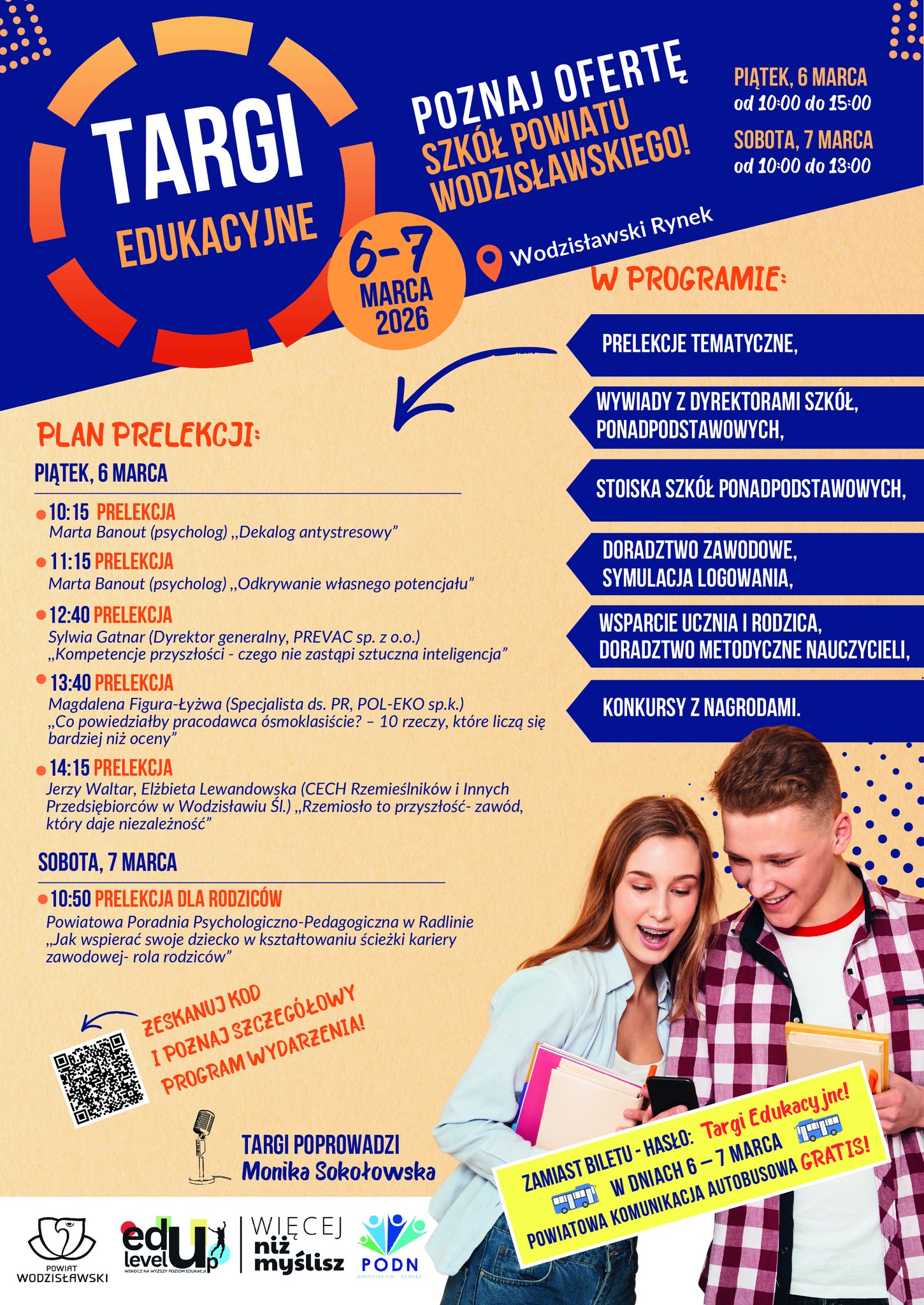 Plakat do wydarzenia Targi Edukacyjne w&nbsp;Powiecie Wodzisławskim