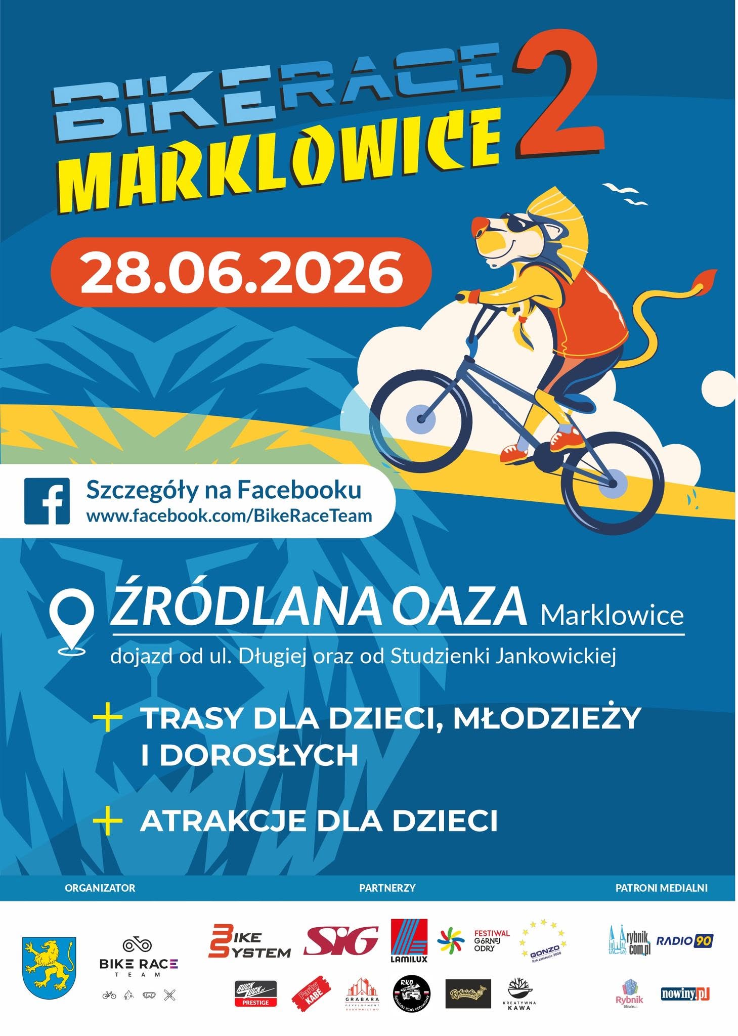 Plakat do wydarzenia Bike Race Marklowice