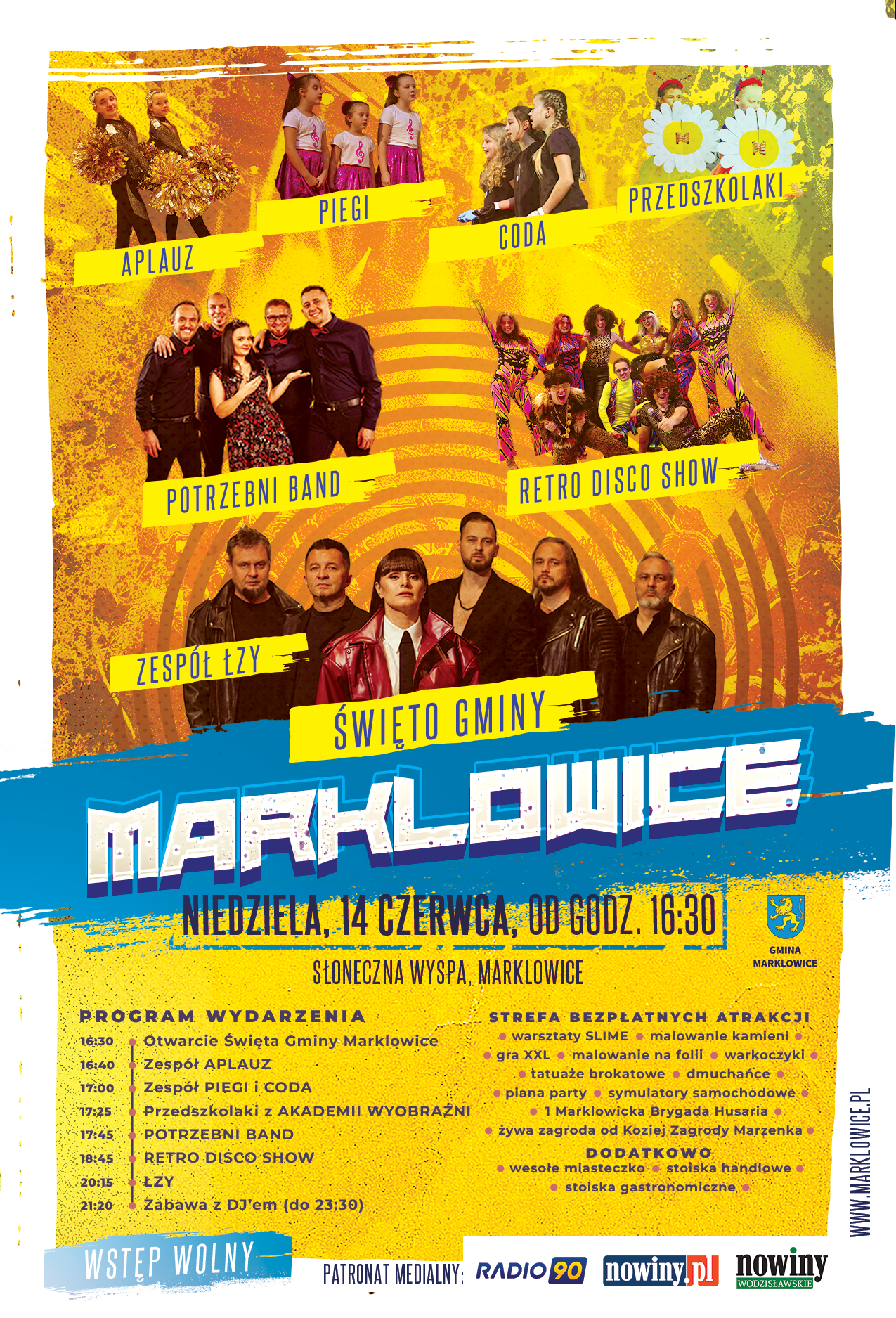 Plakat do wydarzenia Święto Gminy Marklowice