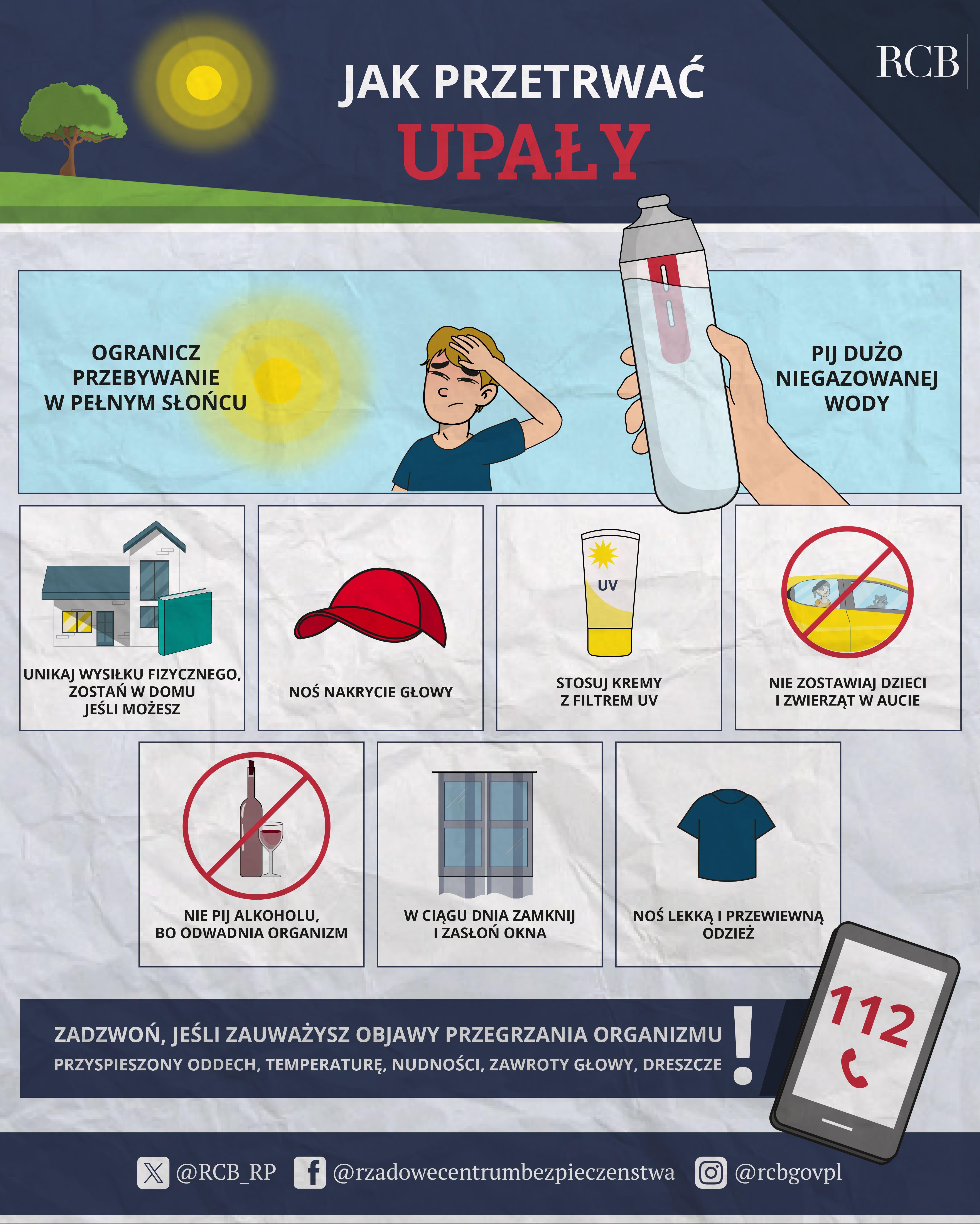 Ostrzeżenie przed upałami