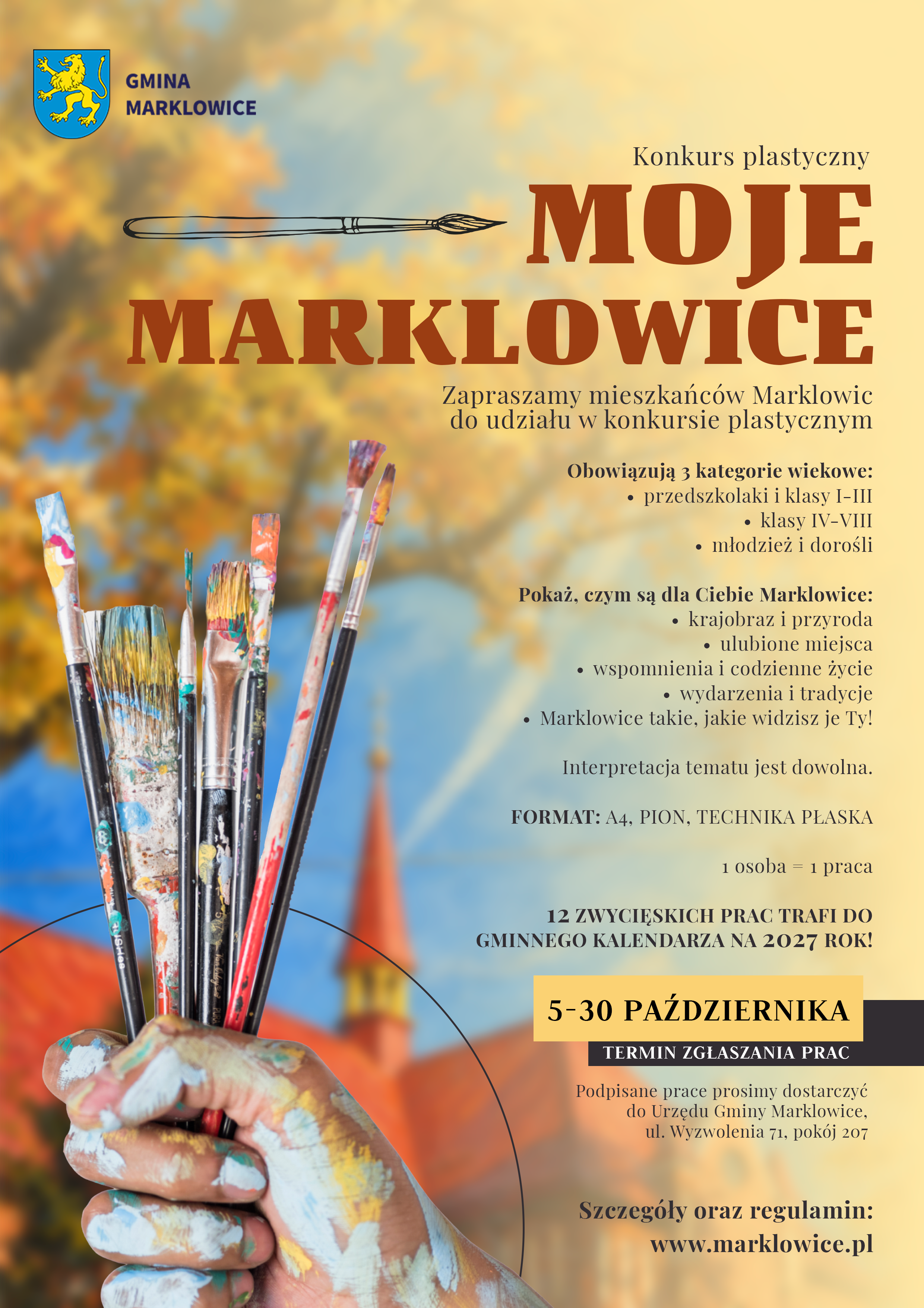 Plakat do konkursu plastycznego