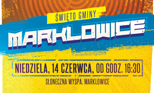 Grafika do wydarzenia Święto Gminy Marklowice - baner